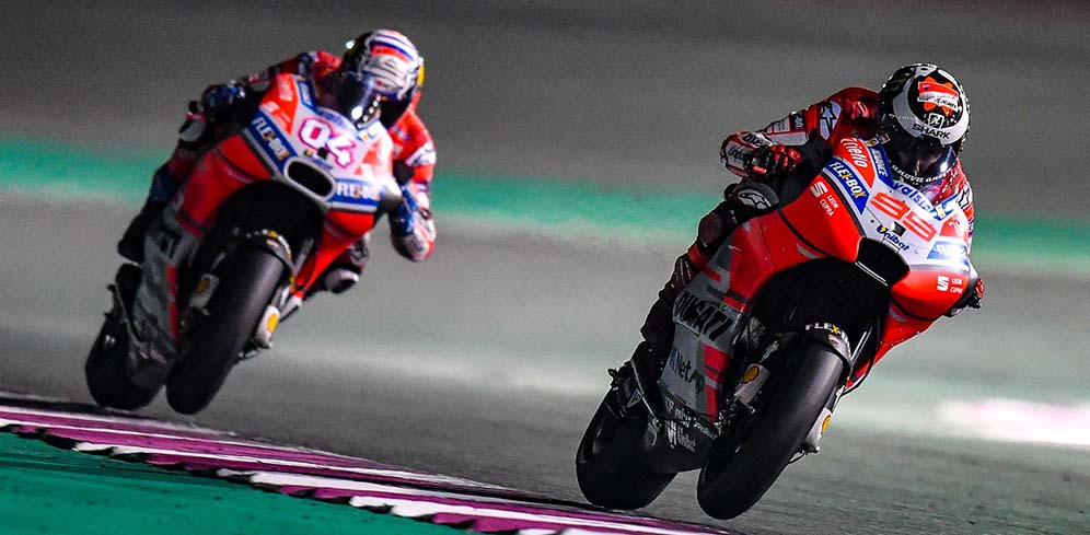 Tak Ada Gesekan Dovizioso dan Lorenzo